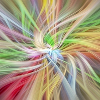 Buy canvas prints of  Swirl 7 by Kelly Murdoch