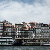 Buy canvas prints of Porto, a city on the river by Anastasiia P.