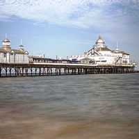 Buy canvas prints of  Eastbourne Pier by John Vaughan