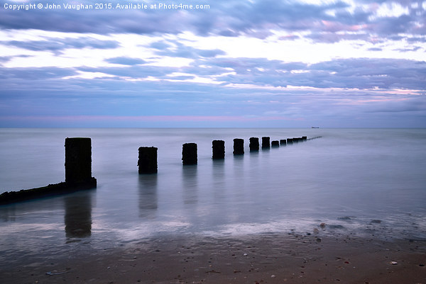  Tranquility at Nightfall on the Autumnal Equinox Picture Board by John Vaughan