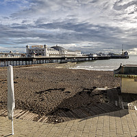 Buy canvas prints of Brighton Palace Pier by Len Brook