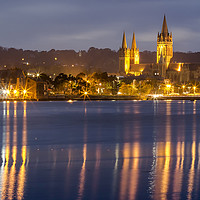 Buy canvas prints of Truro Cathedral  by Len Brook