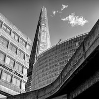 Buy canvas prints of The Shard, London by Len Brook