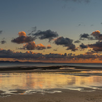 Buy canvas prints of Sunset Llanddwyn Bay, Anglesey by Black Key Photography