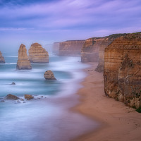 Buy canvas prints of Sunrise at the 12 Apostles, Great Ocean Road by Black Key Photography