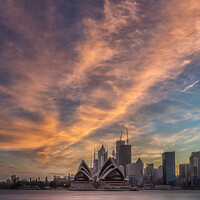 Buy canvas prints of Sydney Sunset by Black Key Photography