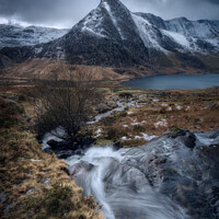 Buy canvas prints of Tryfan, Snowdonia by Black Key Photography