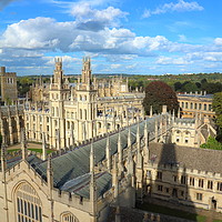 Buy canvas prints of Oxford City by Rumyana Whitcher