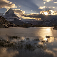 Buy canvas prints of Iconic Matterhorn by Sandra Kepkowska