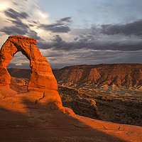 Buy canvas prints of Delicate Arch, Arches National Park by Sandra Kepkowska