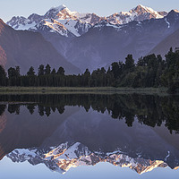 Buy canvas prints of Lake Matheson by Sandra Kepkowska