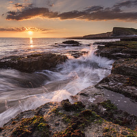 Buy canvas prints of Nash Point by Sandra Kepkowska