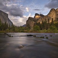 Buy canvas prints of Valley View - Yosemite by Sandra Kepkowska