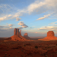 Buy canvas prints of Monument Valley Dusk by Megan Chown
