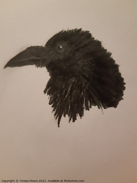Raven Picture Board by Teresa Moore