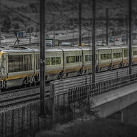 Buy canvas prints of EuroStar : Channel Tunnel Train  by mark sykes