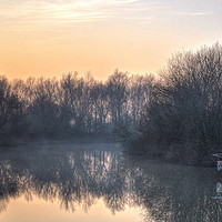 Buy canvas prints of Winter Mist by Paul Taylor