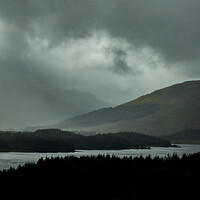 Buy canvas prints of On the way to Scottish Highlands  by Jade Scott