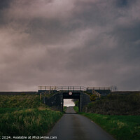 Buy canvas prints of Outdoor road heading out of lunan bay in arbroath by Jade Scott