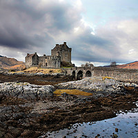 Buy canvas prints of Eilean Donan Castle by tim miller