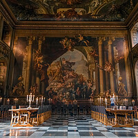 Buy canvas prints of painted hall greenwich  by tim miller