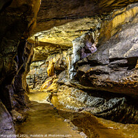 Buy canvas prints of Inside Ingleborough Cave in North Yorkshire by Richard Murgatroyd