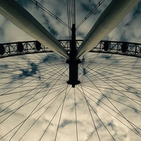 Buy canvas prints of  The Big Wheel by Tayla Williams