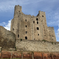 Buy canvas prints of  Rochester Castle by Tayla Williams