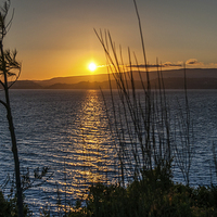 Buy canvas prints of Sunset in amazing Kefalonia  by Naylor's Photography