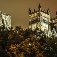 Buy canvas prints of Durham Cathedral by Night by Naylor's Photography