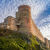 Buy canvas prints of The Mighty Bamburgh Castle by Naylor's Photography
