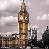 Buy canvas prints of Elizabeth Tower Standing Proud by Naylor's Photography