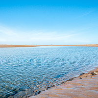 Buy canvas prints of Beautiful Beach at Budle Bay...... by Naylor's Photography