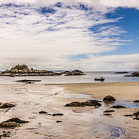 Buy canvas prints of Gentle relaxation on the Islands Beach........... by Naylor's Photography