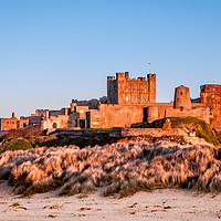 Buy canvas prints of Beautiful Bamburgh Castle.... by Naylor's Photography