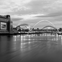 Buy canvas prints of The Baltic Flour Mill by the River Tyne by Naylor's Photography