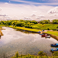 Buy canvas prints of Seaton Sluice - With a Twist.......... by Naylor's Photography