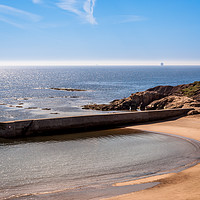 Buy canvas prints of Calm at Cullercoats Bay......... by Naylor's Photography