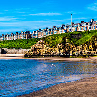 Buy canvas prints of Colours of Cullercoats........... by Naylor's Photography