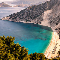 Buy canvas prints of Mystical Myrtos............. by Naylor's Photography