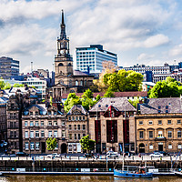 Buy canvas prints of Newcastle Quayside from the Sage............. by Naylor's Photography