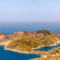 Buy canvas prints of Assos Beautiful Cephalonia  by Naylor's Photography