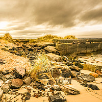 Buy canvas prints of Broken Cloud and Broken Pier by Naylor's Photography