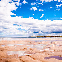 Buy canvas prints of Beadnell beach beauty by Naylor's Photography