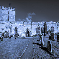 Buy canvas prints of St. Aidans Church Bamburgh by Naylor's Photography