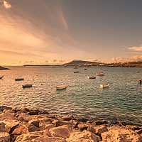 Buy canvas prints of Sunset at Playa Blanca by Naylor's Photography