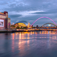 Buy canvas prints of Night on the Toon by Naylor's Photography