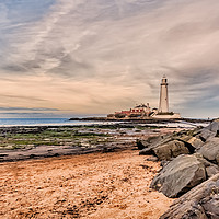 Buy canvas prints of Coastal Beauty Lighthouse by Naylor's Photography