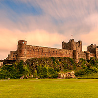 Buy canvas prints of Simply Spectacular Bamburgh Castle by Naylor's Photography
