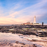 Buy canvas prints of St Marys protecting our coast by Naylor's Photography